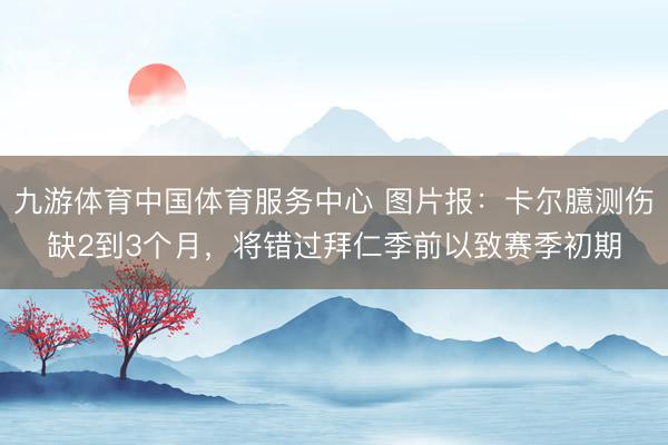 九游体育中国体育服务中心 图片报：卡尔臆测伤缺2到3个月，将错过拜仁季前以致赛季初期